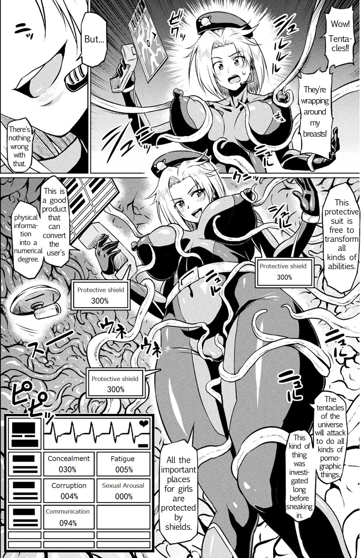 Hentai Manga Comic-Assault Investigation!! Space Scoop-Read-2